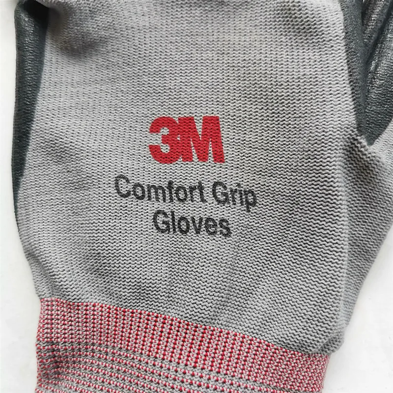 3M Work Gloves Comfort Grip wear-resistant Slip-resistant Anti-labor Safety Nitrile Rubber