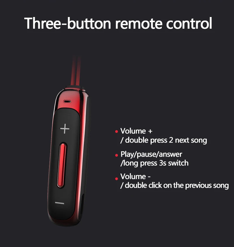 BT315 bluetooth-наушники на шею с микрофоном IPX4 водонепроницаемые беспроводные Спортивные наушники Bluetooth для телефона IPhone Xiaomi
