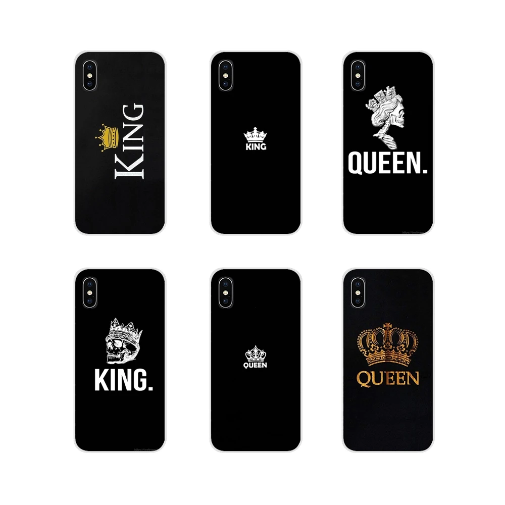 Queen Couple для Huawei G7 G8 P7 P8 P9 P10 P20 P30 Lite Mini Pro P Smart Plus 2017 2018 2019 аксессуары чехлы телефонов |