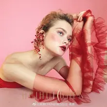 Преувеличенные макияж стилист перчатки с принтом личности невесты свадебные перчатки длинные белые, черные и красные свадебные аксессуары