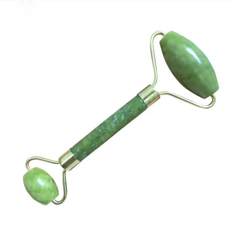 Натуральный массажер для лица скребок гуаша Нефритовый ролик микроидный |