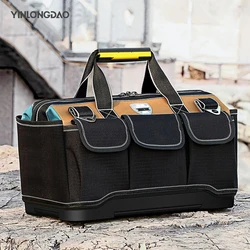 Bolsa de herramientas de gran capacidad para hombre, organizador de Hardware, cinturón cruzado, bolsas de viaje, kit de herramientas, mochila de carpintero electricista