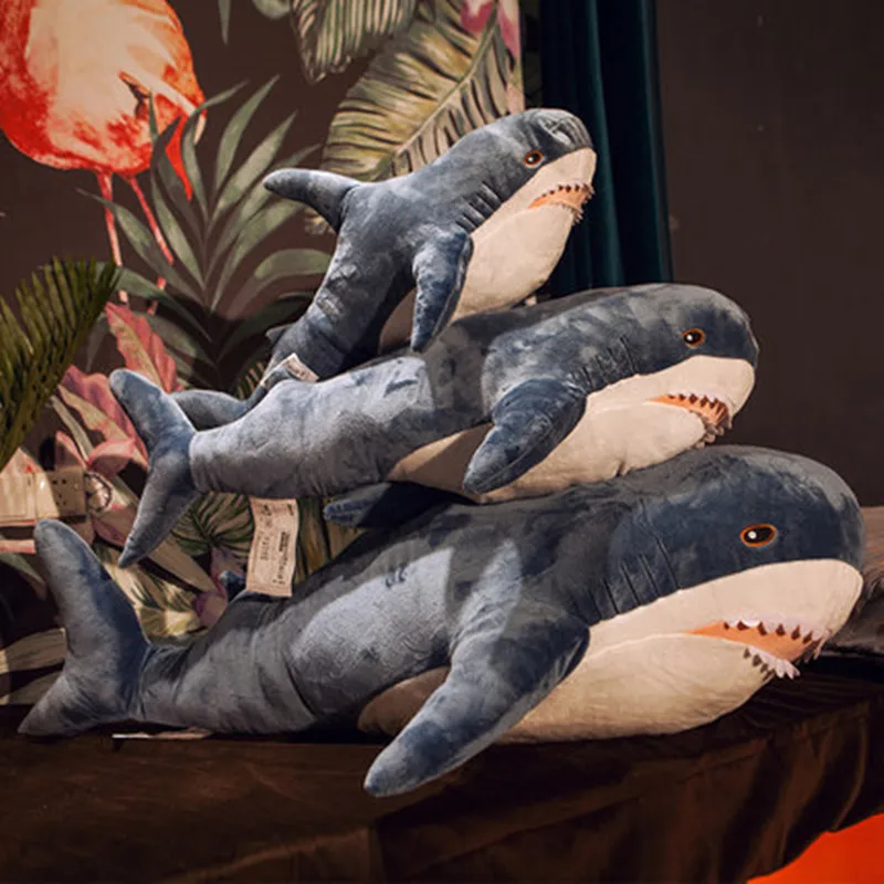 Soft Plush Shark Skin Toy for Kids