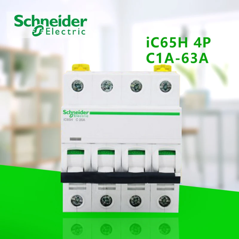 

4P C type 1A 2A 4A 6A 10A 16A 20A 25A 32A 40A 50A 63A Circuit breaker leakage protection device high Minute Broken air switch
