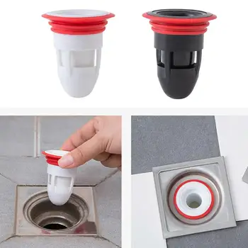 

Toilet Deodorant Floor Drain Bathroom Sink Drain Odor-proof Leak Core Shower Bathtub Plug Bathroom Silicone Drains Trap Plug