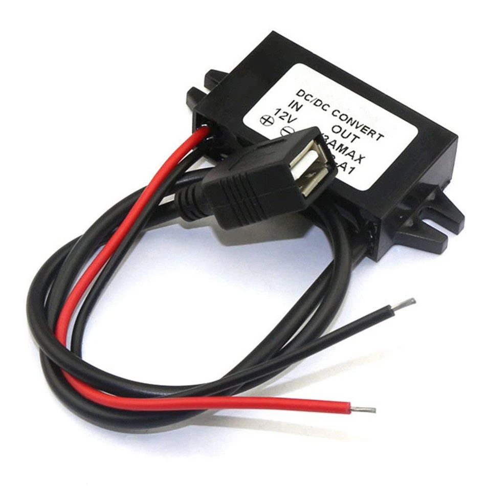 Автомобильный преобразователь 12 В 5 в USB понижающий модуль питания 3A понижающий преобразователь регулятор DC-DC преобразователь питания понижающий Тип USB женский