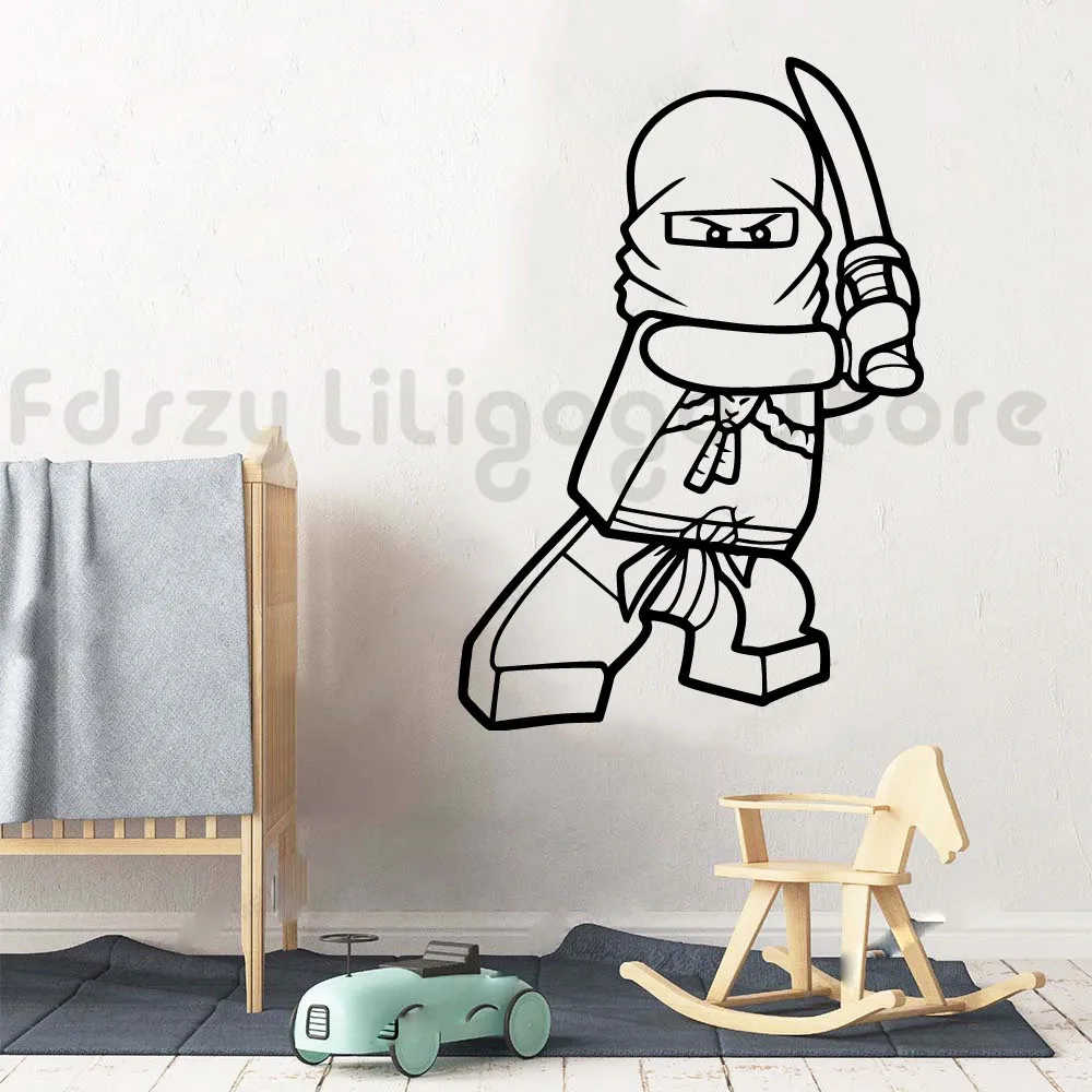 Lego Ninjago Vinyl Wall Sticker Baby's Room Decals Mural Wall Stickers