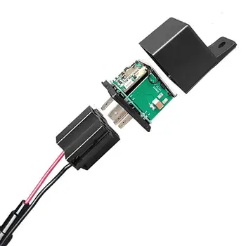 

Vehicle Tracker Relay GPS Tracker Cut Off Fuel Hidden Design Car GPS Locator Tracking Shock Alarm
