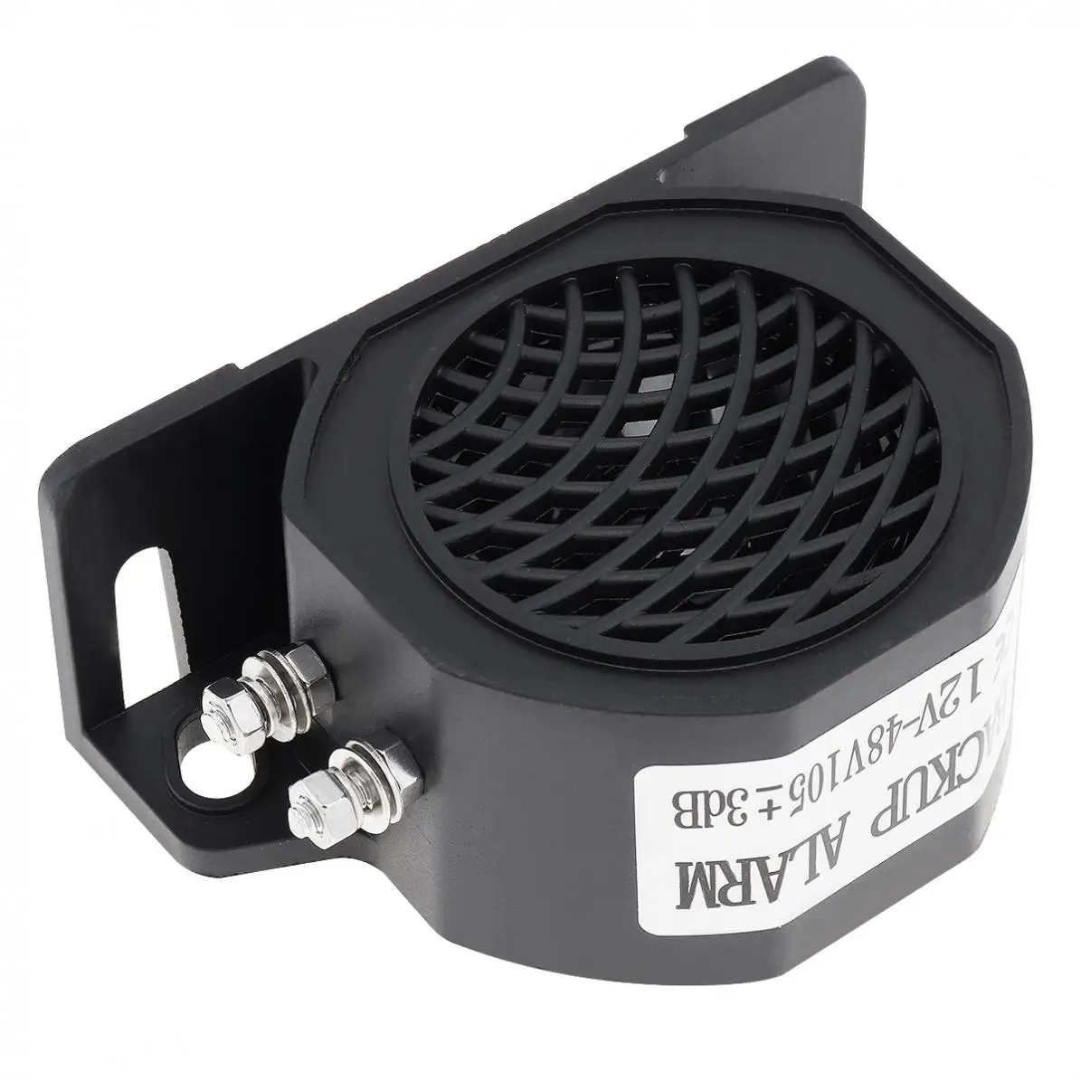 12 V-48 V 105dB черный Резервное копирование звуковой сигнал Динамик обратный аксессуары авто Предупреждение Водонепроницаемый подходит для мотоциклов и автомобилей