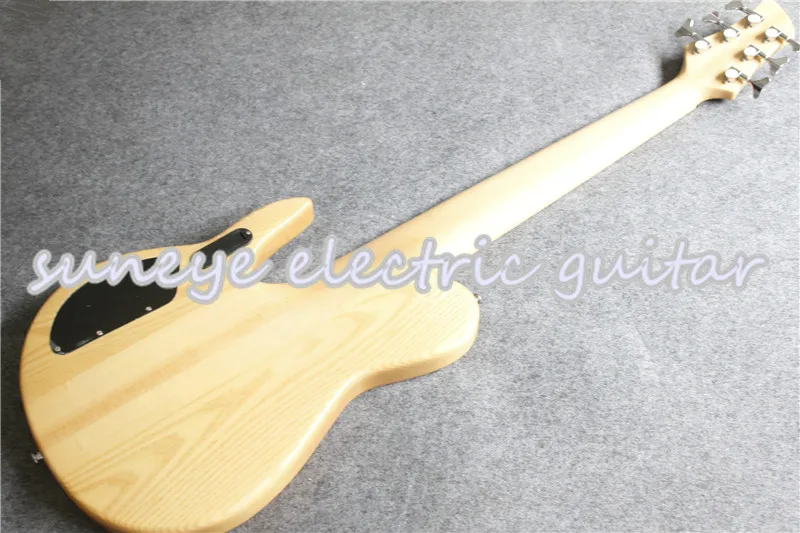 Электрическая бас-гитара из натурального дерева 6 струнная голова через Электрические бас гитары Fodera стиль электрический бас-гитара для продажи