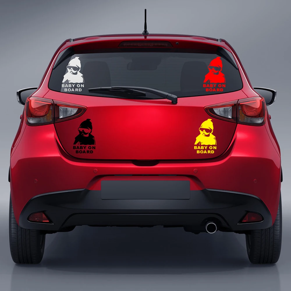 Детские на борту автомобильные предупреждающие наклейки для vw passat mazda 5 Shkoda Rapid