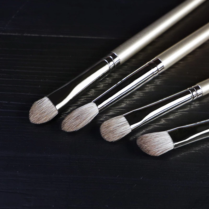Naturliche Make Up Pinsel Luxus 9 Stucke Fuchs Haar Make Up Pinsel Set Professionelle Tier Pelz Pulver Erroten Lidschatten Blending Pinsel Werkzeug Eye Shadow Applicator Aliexpress