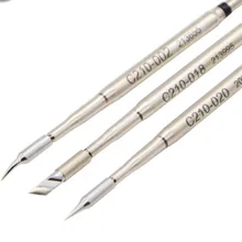 Оригинальные JBC C210-018 ПАЯЛЬНЫЕ НАКОНЕЧНИКИ для T210-A паяльная ручка и CD-2SE паяльная станция