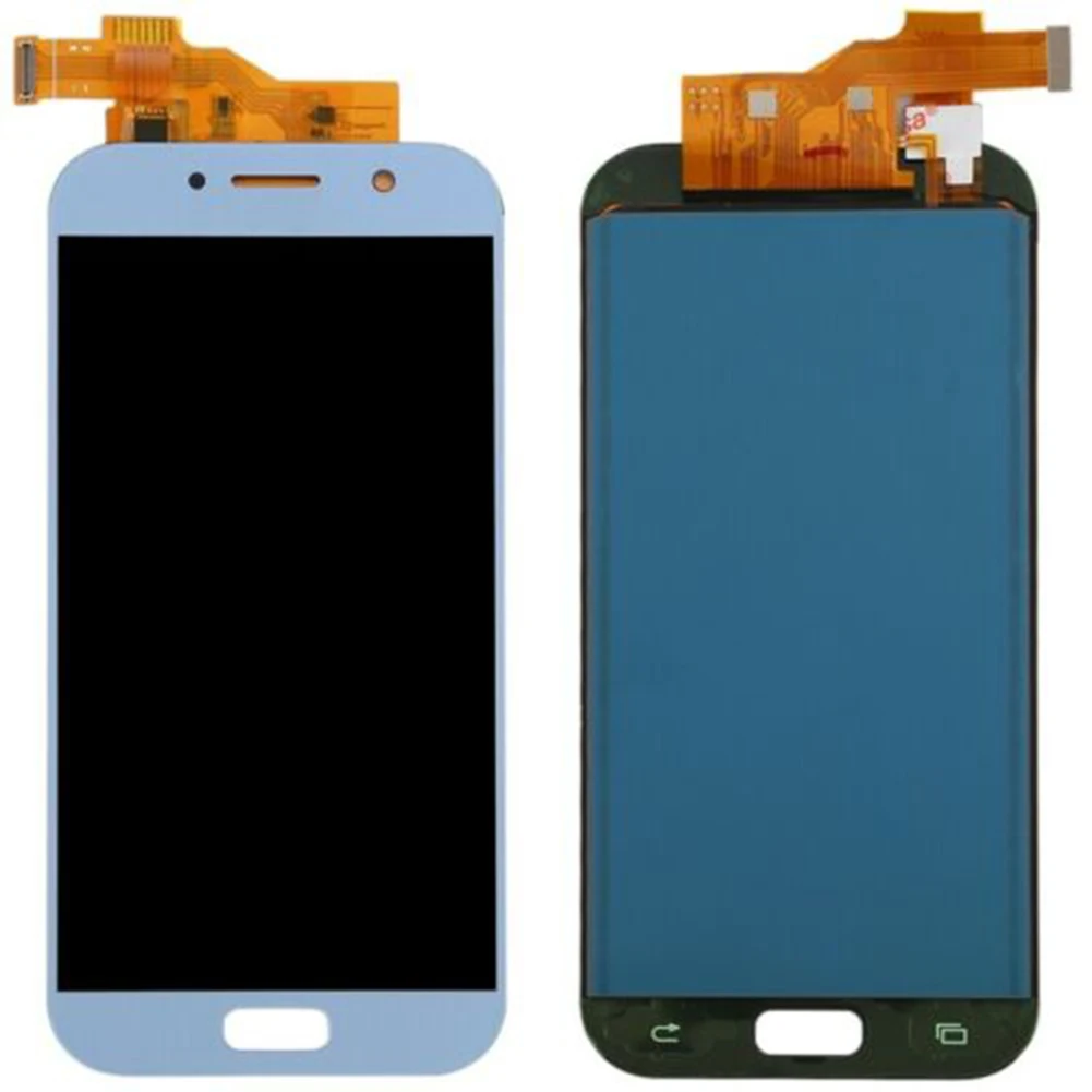 Замена без рамки lcd сенсорный экран дигитайзер для Sam-sung Galaxy A5 A520 SM-A520F/W