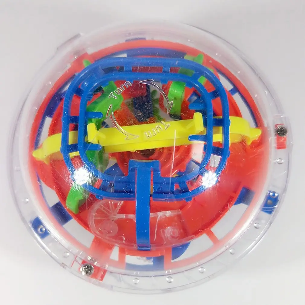 Children'S Intelligence Training Challenge 3D Fun Maze Ball Ufo Magic Smash Maze Game Ball Magic Maze Ball