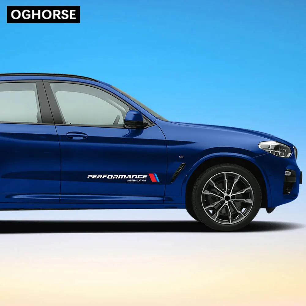 Автомобильный Стайлинг M представление дверь боковая наклейка украшение логотип