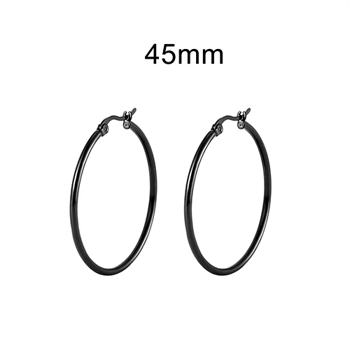 Large Chunky Earrings, black white gold earring, u shape earring, 80s –  Constant Baubling