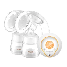 Ka man bear Электрический молокоотсос двусторонние силиканые гелевые, на грудь насос Milker в английской версии напрямую от производителя Gener