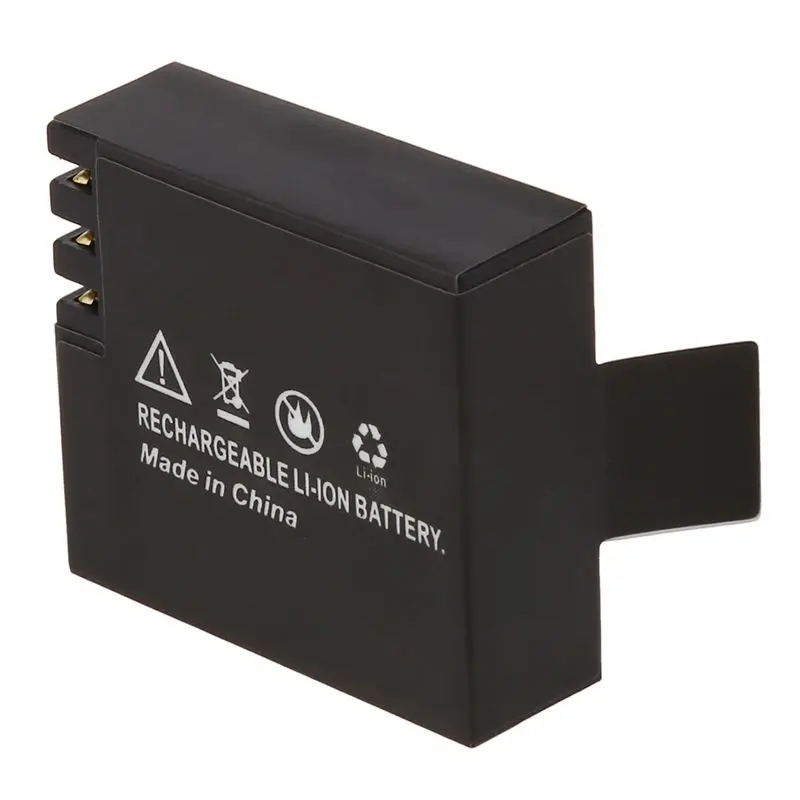 2x900mAh обновленный литий-ионный аккумулятор для SJCAM SJ4000 SJ6000 SJ5000 wifi SJ5000 +