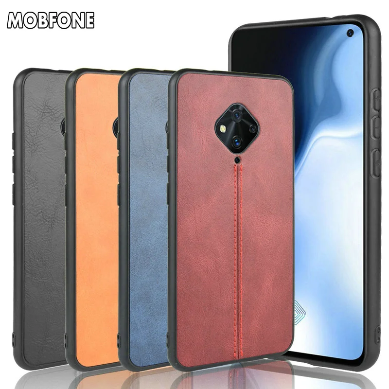 Деловой чехол Vivo V17 для профессионального шитья кожаный S1 Pro International Ver.