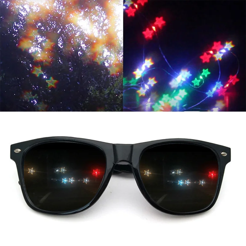 Special-Effect-Star-Glasses-Shaped-Magic-Light-Eyeglasses-Watch-The ...