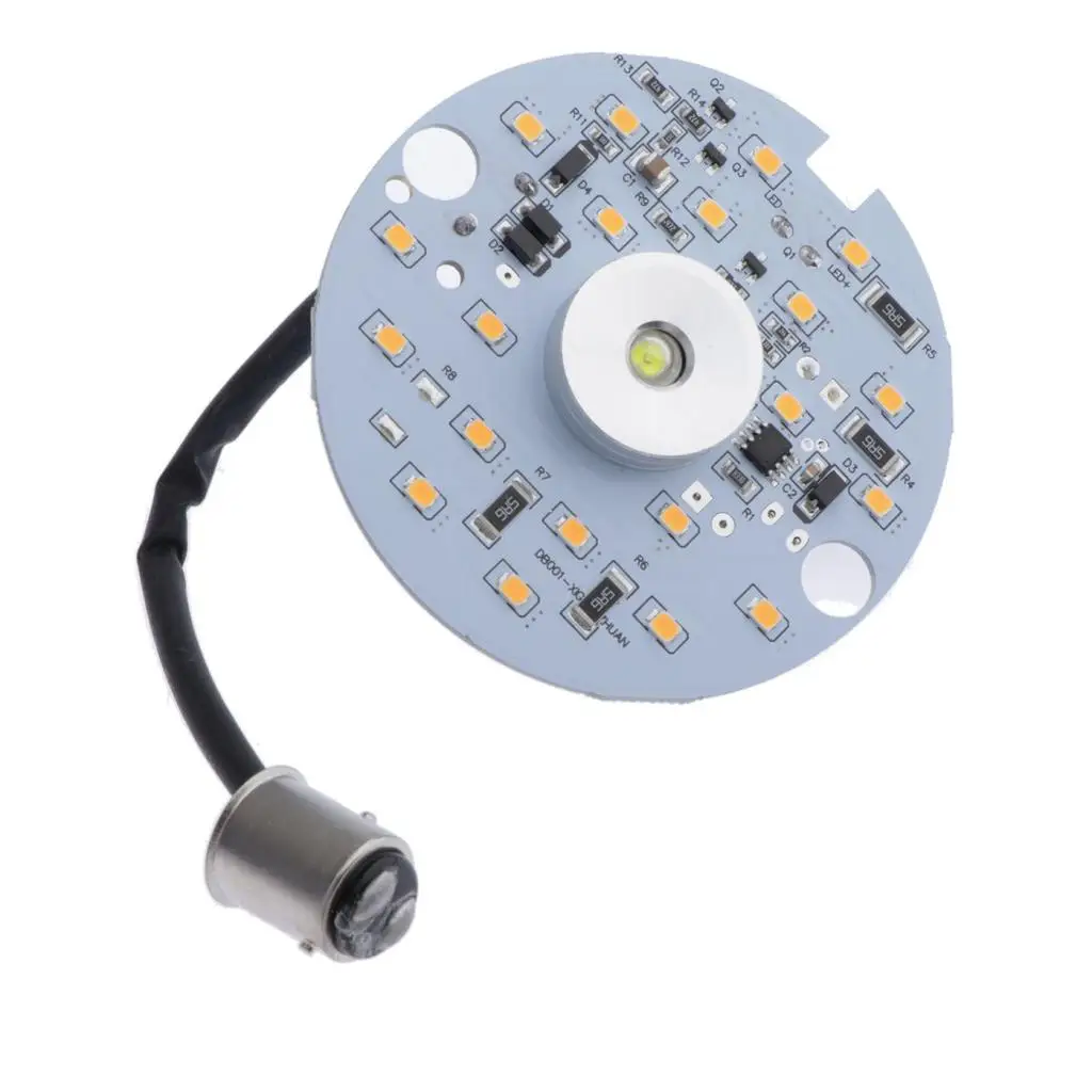 2X Amber Dual LED1157 Turn Signal for Harley Daytime Running Light