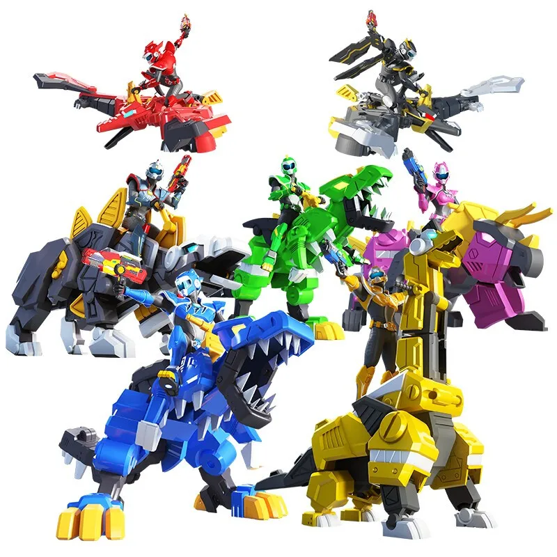 Newest Mini Force Transformation Toys Action Figures MiniForce X Simulation Animal Dinosaur Deformation Mini Agent Toy