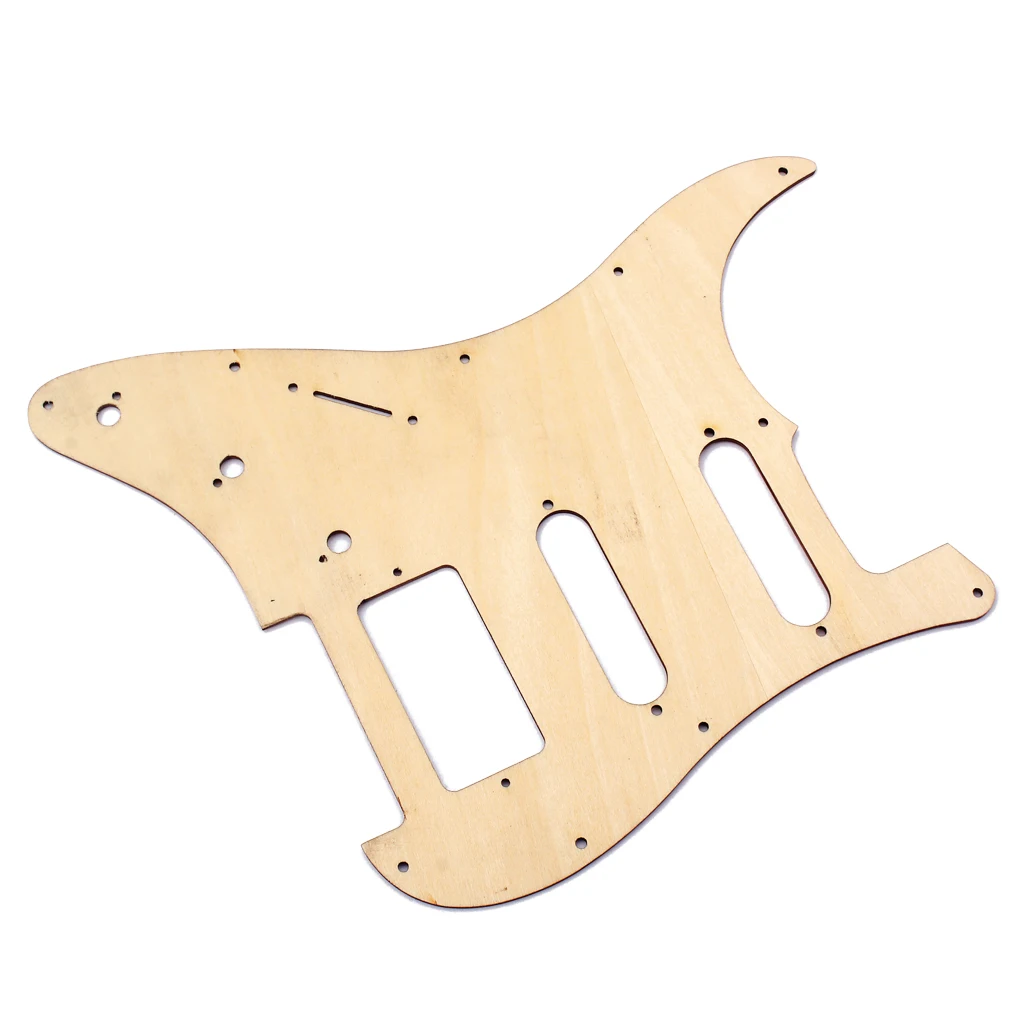 Maple Pickguard Precision SSH Гитара деревянная Цветочная пластина Защита крыло с цветком аксессуар с рисунком для ST электрогитары