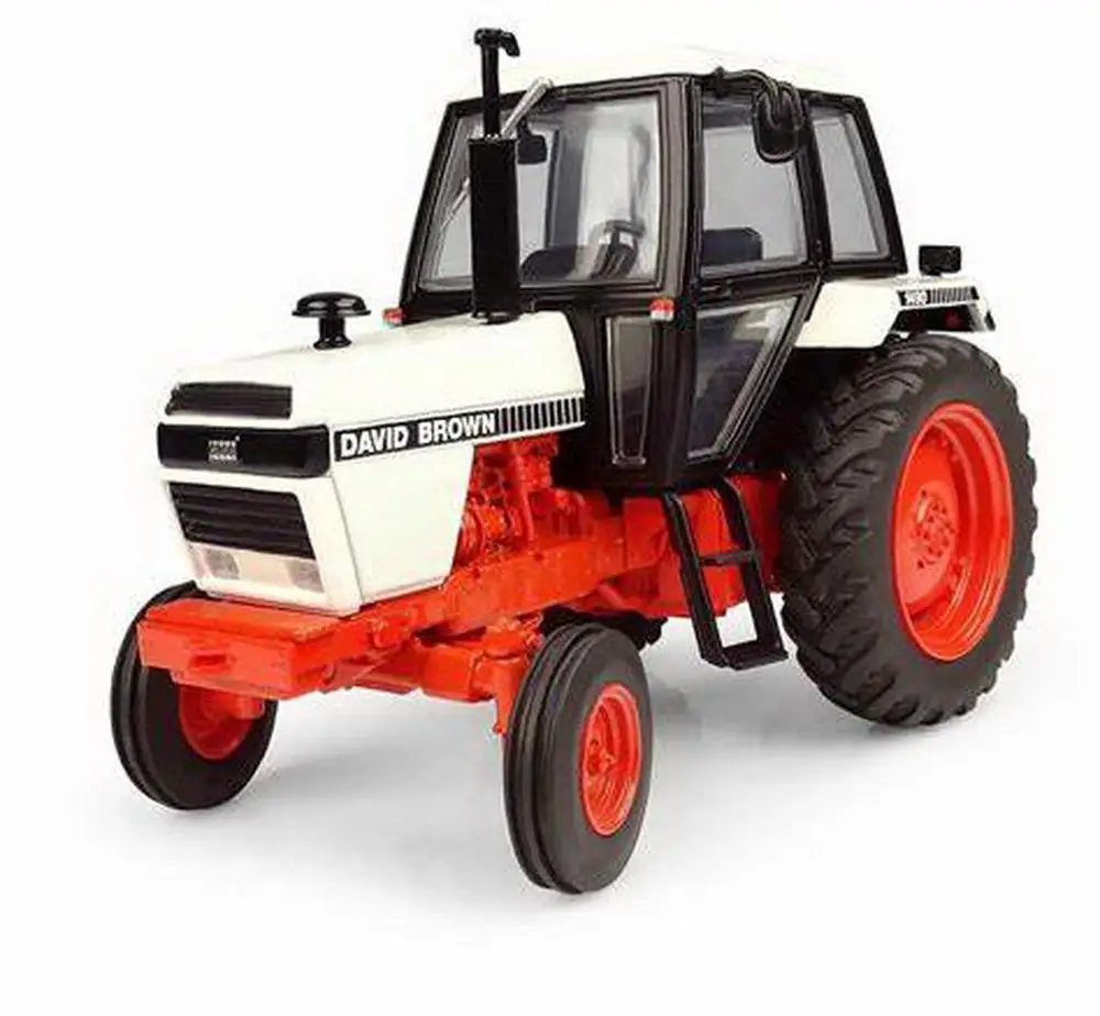 Универсальный хобби 1/32 Давид коричневый 1490 4WD 1981 трактор литья под давлением модель UH4279