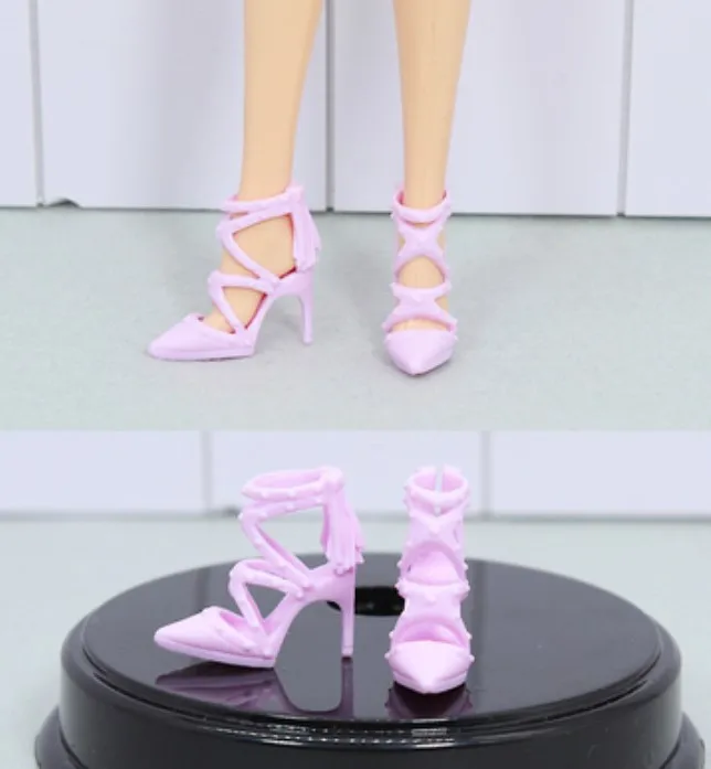Стиль кукла игрушечная обувь аксессуары для BB 1:6 куклы A117 - Цвет: a pair of shoes