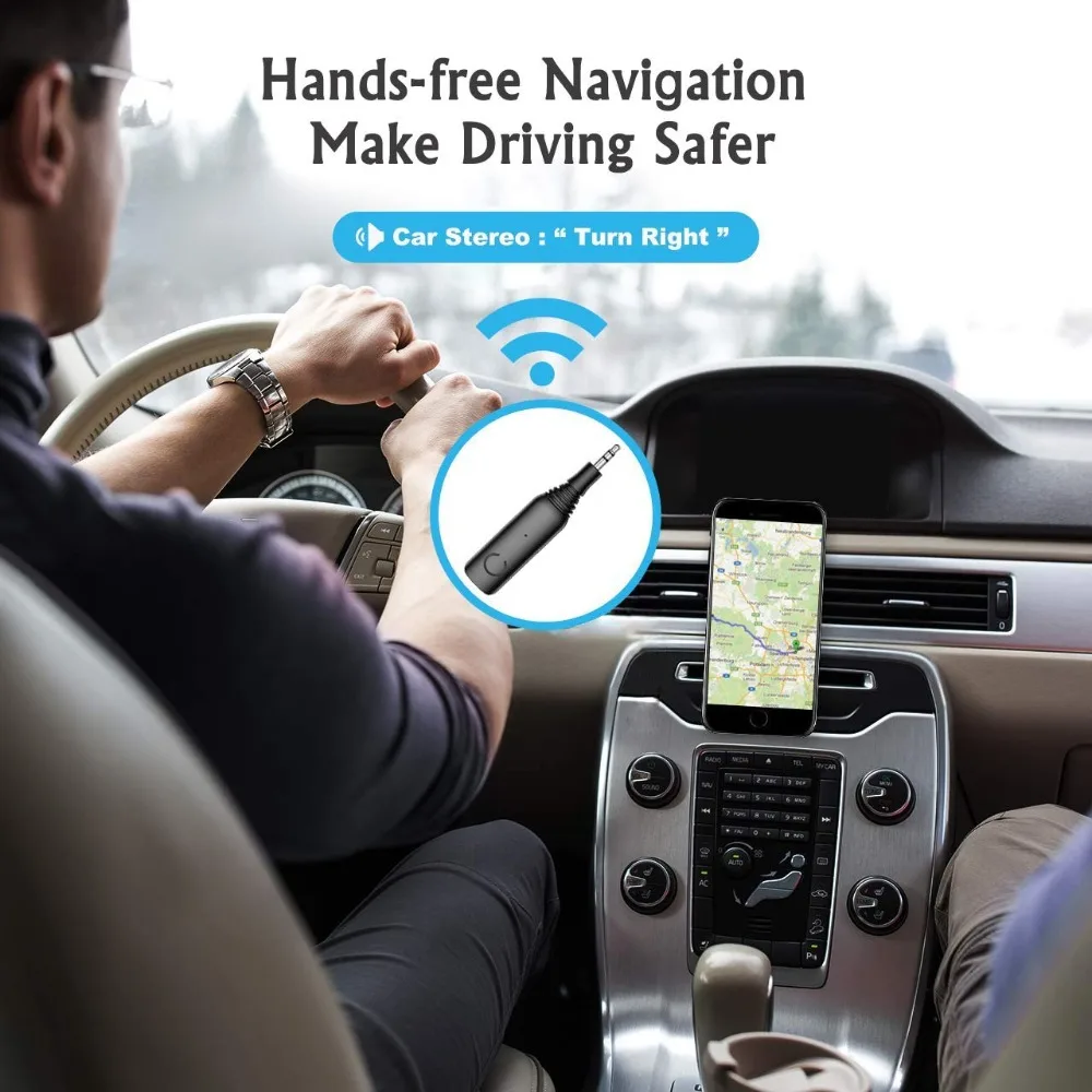 JINSERTA Bluetooth 5,0 Dongle APTX LL 3,5 мм AUX Jack RCA музыкальный адаптер Bluetooth Handsfree Вызов беспроводной в автомобиле аудио приемник