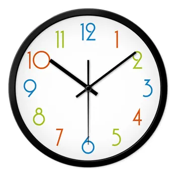

Fashion Hanging Clock Living Room Bedroom Creative Mute Simple Modern Large Clock Quartz Clock Hanging Watch Modern Design Timer