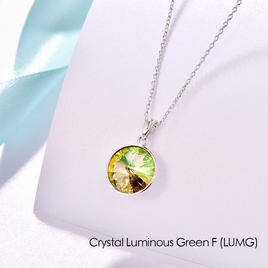 Кристаллы от Swarovski висячие серьги круглое Ожерелье Висячие серьги Набор Мода Висячие серьги ювелирный набор праздничный свадебный подарок