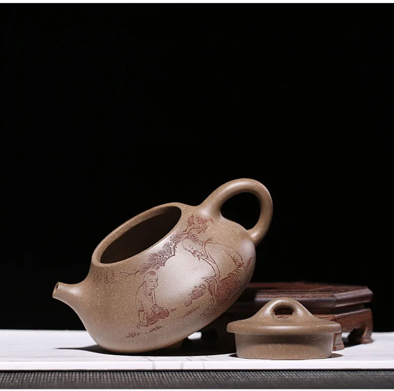 Керамический Чайник Китайский Исин Zisha глина чайный горшок Gongfu Чайный набор ситечко для заварочного чайника 280 мл Новое поступление высокое качество с подарочной коробкой