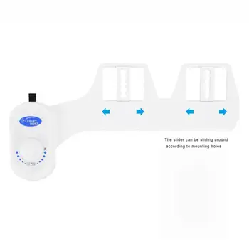 

New Bidet Fresh Water Spray Mechanical Bidet Toilet Seat Attachment Non-Electric