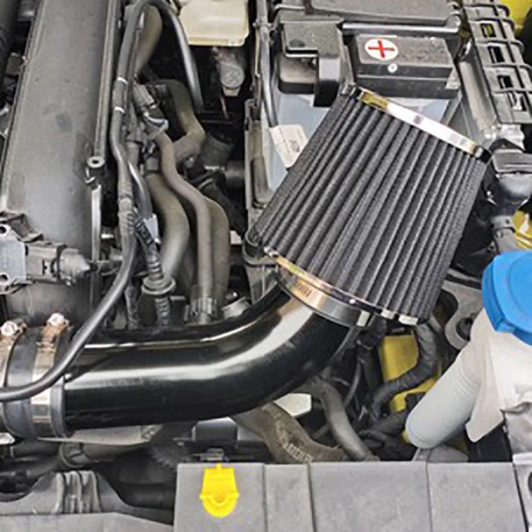 Performance Air Intake Filter High Flow 76mm Sports Racing Car Tuning Cold Mushroom Head 6 Inch Cone air filters car filter JDM Universale