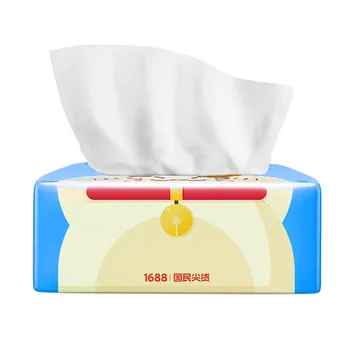 

10 Packs/set Natural color Paper-Drawing Napkins Soft Strong Native Pure 3-layer bamboo pulp face tissue for Daily Use