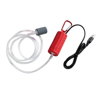 

Fish Tank Mute USB Oxygen Pump Mini USB Water Pump Outdoor Fishing Oxygen Pump Key Chain Fish Tank