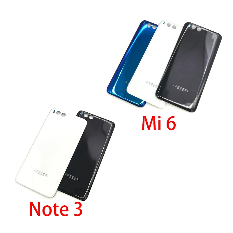 5 шт./лот для Xiaomi mi 6 mi 6 Note 3 Note3 батарея задняя крышка стекло задняя дверь замена наклейка на жилье клей