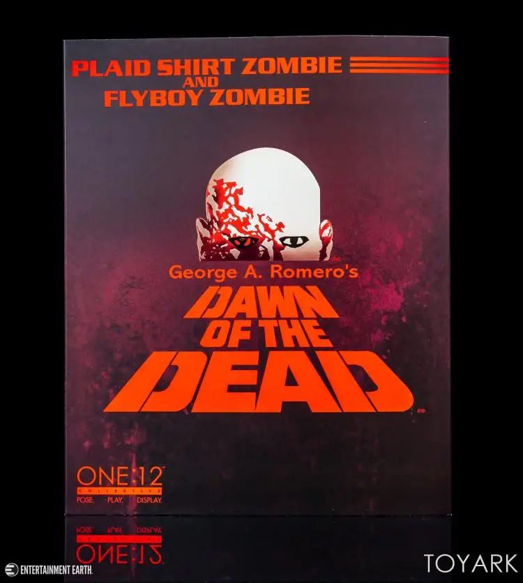 Mezco Toyz 76800 1/12 Dawn of The Live Dead Zombie костюм фигурка для фанатов коллекция и подарок на праздник