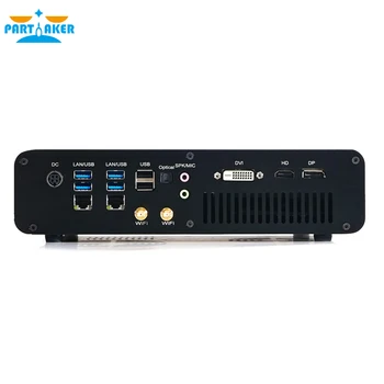 Günstig Gaming Mini PC Intel I7-7820HQ GTX 1650 GDDR5 4GB 2 * DDR4 M.2 NVME 2LAN Desktop Computer Win10 4K HDMI 2,0 DP DVI Fiber Optic WiFi