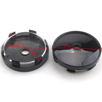 

Car Covers Center Wheel Cap Hole Professional Black Diameter Universal 4Pcs 60mm SUV Nice Durable Practical 2018