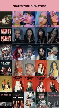 

[MYKPOP]BLACKPINK HOW YOU LIKE THAT POSTER 30PCS LISA JENNIE JISOO ROSE KPOP Fans Collection SB20082002