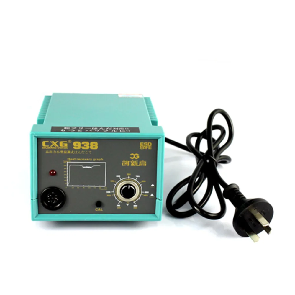 Double Digital Display Electric Soldering Irons+Hot Air Gun Better SMD Rework Station Upgraded