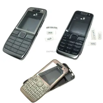 

For Nokia E52 Full Housing Front Frame Battery Back Cover With E52 English Keypad