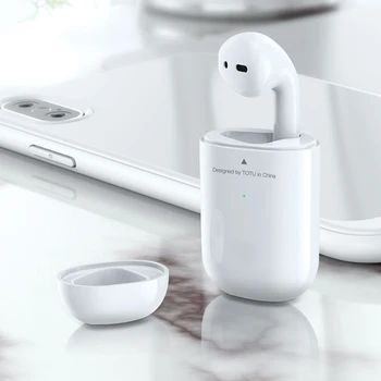 

TOTU Bluetooth 5.0 Earphone Single Wireless Bluetooth Headset 180mAh Battery for Samsung Huawei Xiaomi Sony LG Phone Earphone