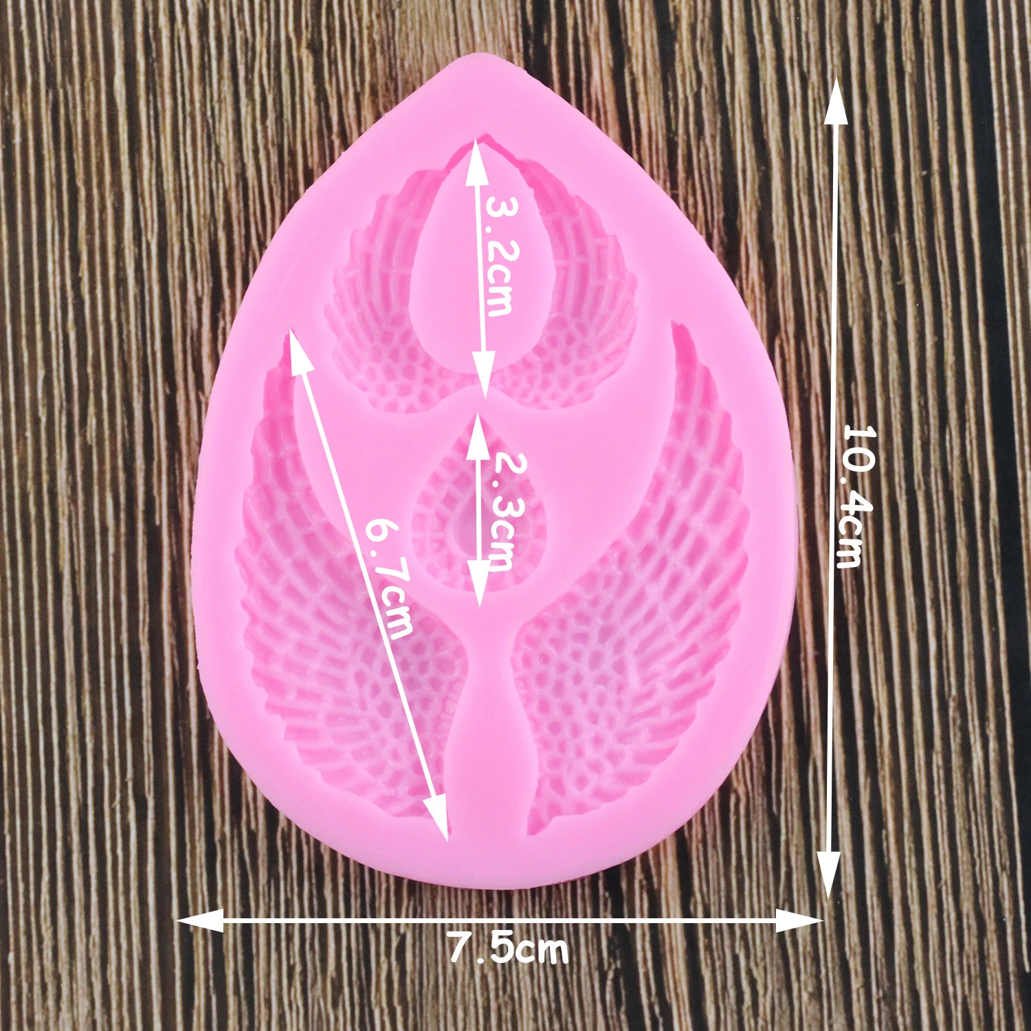 «Крылья Ангела», силиконовая форма для выпечки фигурки жениха и невесты; форма для выпечки тортов DIY декоративное устройство для шоколада инструменты выпечки формы для полимерной глины