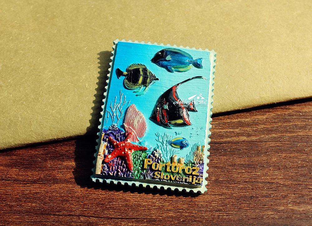 Словения портмор туристический сувенир 3D искусственная смола идея подарка | Дом