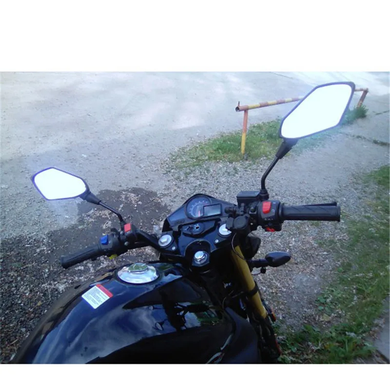 Универсальный Электрический скутер зеркала заднего вида ATV боковое зеркало 8 мм 10 мм moto rbike зеркало заднего вида moto rcycle аксессуары
