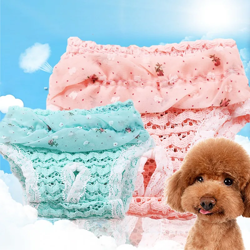 Физиологические санитарные брюки для домашних животных моющиеся женские подгузник для собак многоразовые прокладки шорты